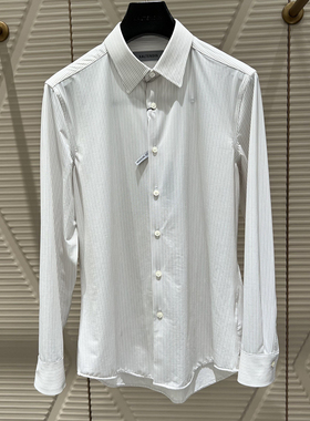 2025春季新款卡尔丹顿专柜正品男士商务长袖衬衫 KFBS13515SAG1