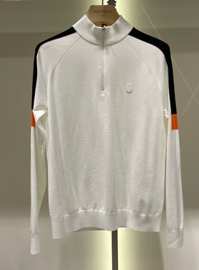 25新款卡尔丹顿专柜男士秋季长袖针织休闲上衣卫衣SFMW34101LAW3