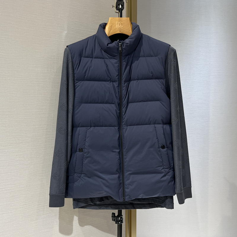 迪赛DEICAE专柜秋季新款正品男士休闲羽绒马甲背心外套 642131439