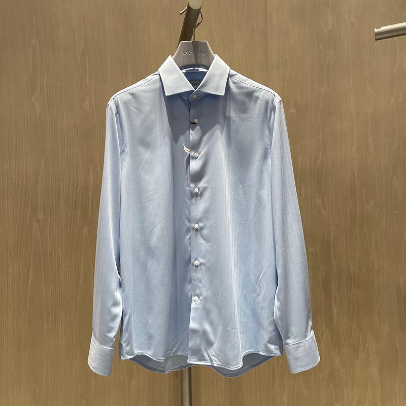 2023新款卡尔丹顿专柜秋季正品男士长袖衬衫衬衣 2色KDAS13509HAN