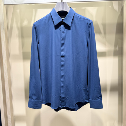 秋季新款卡尔丹顿专柜正品男士商务长袖衬衫衬衣KCAW13552PAN5