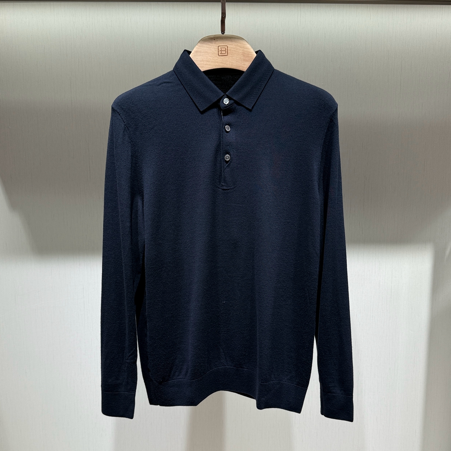 新款BOSSsunwen专柜秋冬季正品男装长袖绵羊毛衫毛衣143122252370