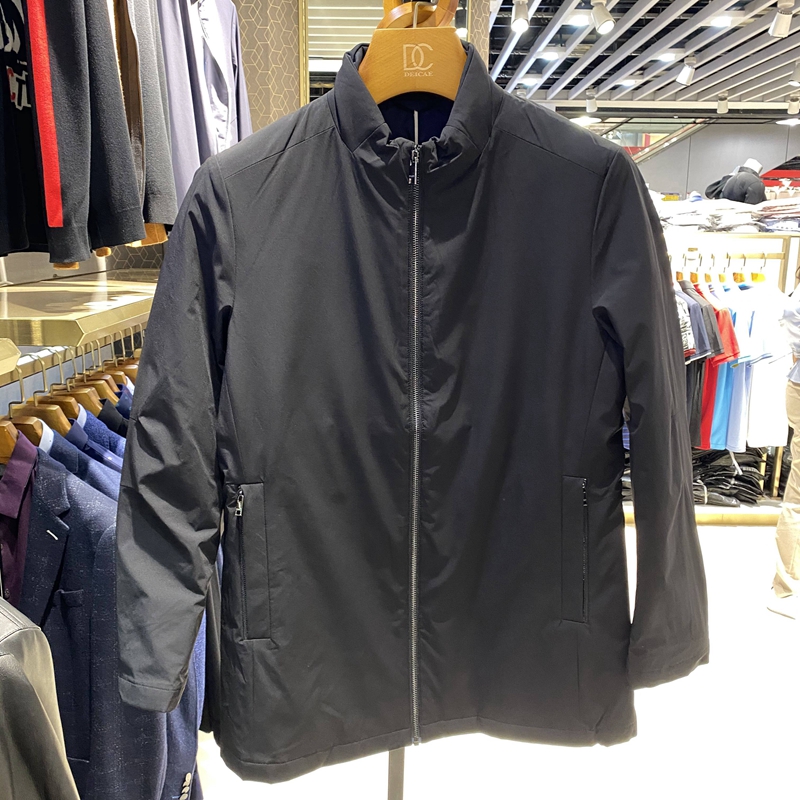 迪赛DEICAE专柜正品男装秋冬新款休闲白鸭绒羽绒服外套680141250