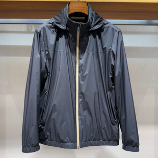 博斯绅威BOSSsunwen正品男士秋冬厚款连帽夹克2色153114223580