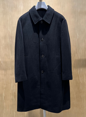 2025新款卡尔丹顿专柜秋冬季正品男士羊毛毛呢大衣 KFBW35802FAB1