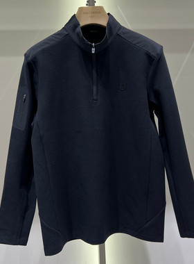 25新款卡尔丹顿专柜男士秋季长袖针织休闲上衣卫衣 SFMW35403LAB1