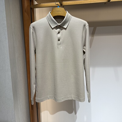 沙驰Satchi专柜正品春夏新款纯棉舒适翻领长袖T恤88NMA3301004