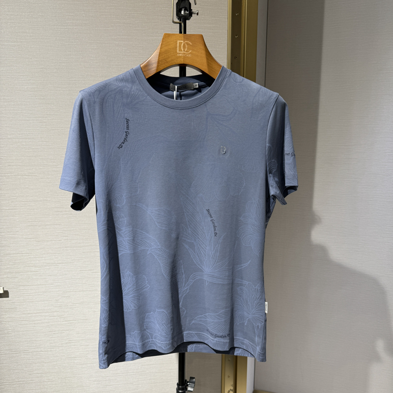 迪赛DEICAE专柜春季新款正品男士纯棉短袖针织衫T恤衫 113121298