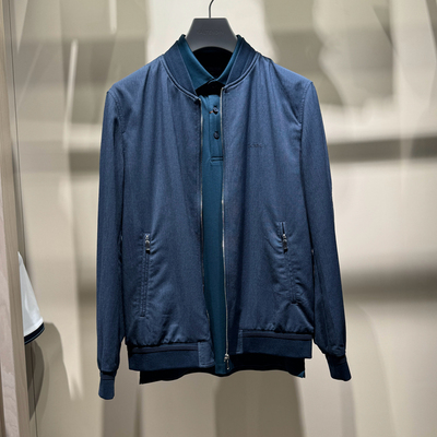 新款卡尔丹顿专柜正品春季男士外套休闲夹克上衣 KDAS35110IAN3