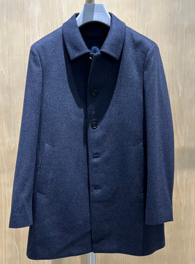2025新款卡尔丹顿专柜秋冬季正品男士羊毛毛呢大衣 KFAL05806FAD4