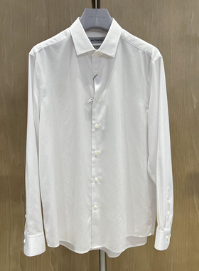 2024新款卡尔丹顿专柜春季正品男士长袖衬衫衬衣 KEAS13524PAW1