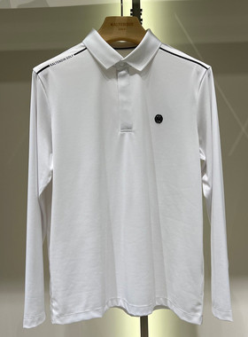 2025秋冬季新款卡尔丹顿专柜正品男装休闲长袖T恤衫SFMW10515FAW1