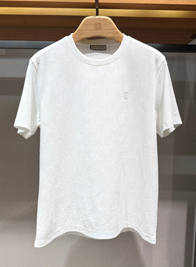 BOSSsunwen2026年新款正品春秋通勤舒适款短袖针织衫3色M621T131