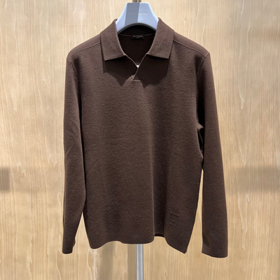 2025秋季新款卡尔丹顿专柜正品男装长袖羊毛衫2色KFDW24113FAC4