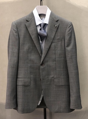 2023新款卡尔丹顿专柜春季正品男士羊毛套西西服 KDAL01604DAG3