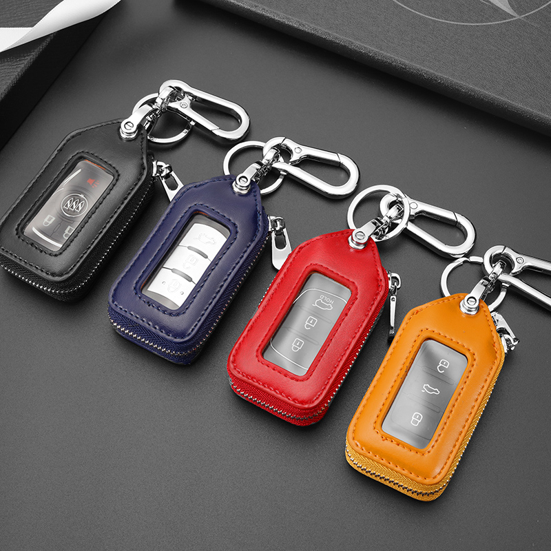 钥匙包夏维儿腰挂拉链