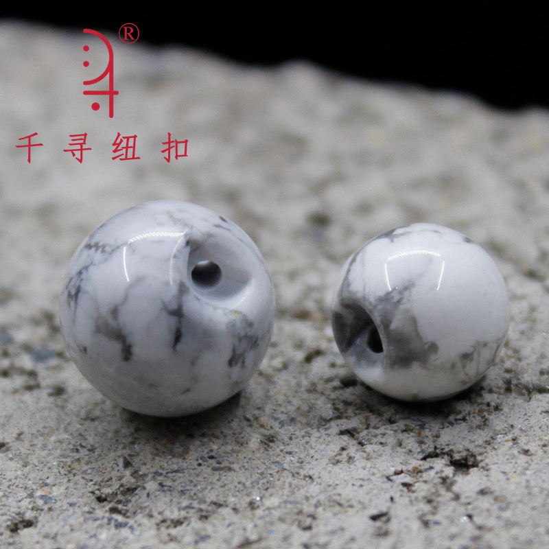 白色松石珠扣 10/12mm玉石旗袍扣水墨风纽扣中式古典玉扣手工盘扣|msdalam kategori rumah Fabrik, bahan-bahan jahitan DIY, alat dan produk siap, Aksesori jahit DIY/aksesori/aksesori, Button - dari Buy2taobao.com untuk memberikan perkhidmatan ejen Taobao profesional membeli