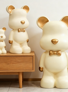 暴力熊超大落地只进不出存钱罐