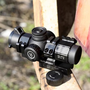 光学夜视抗震短款速瞄准i器高清4倍镜金属十字望远镜弹弓玩具备件