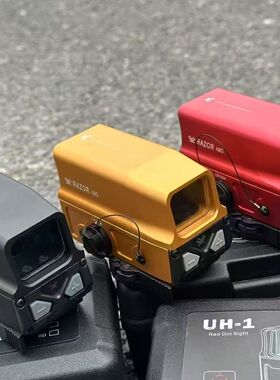 全金属全息UH-1内红点瞄准i器高清高抗震模型摆件弹弓玩具摆件