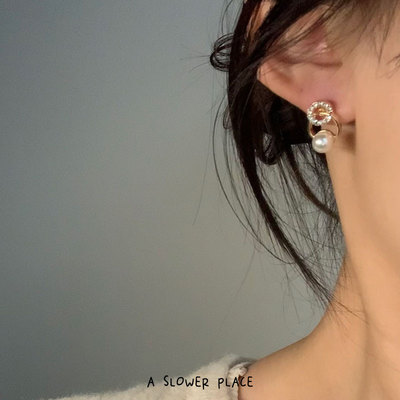 925银针温柔韩系高亮锆石小众