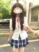 风收白衬衫 原创小田凌jk制服套装 收腰学院衬衫 夏季 格裙三件套 正版