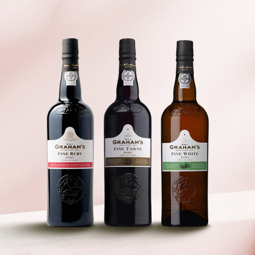 波特酒精英名家 格兰姆Graham's Port宝石红茶色白波特加强葡萄酒