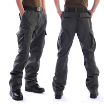 新款男子户外休闲长裤春秋作训裤直筒裤工装裤军灰绿黑色军绿 720