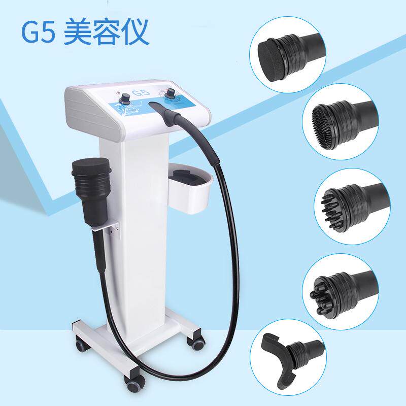 G5震动美容仪脂肪抖动标配5头振动仪 身体按摩塑形美容仪跨境热卖