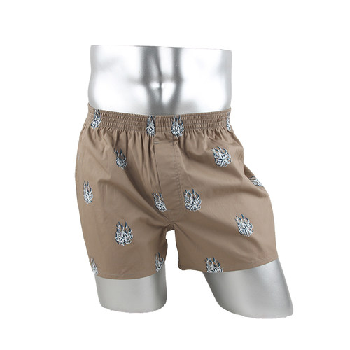 BXMAN宽松男士内裤男梭织印花