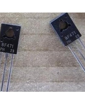 【纳鑫电子】全新 BF471 BF472 TO-126 音频功放配对管1.5元/对