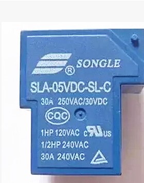 【纳鑫电子】全新原装继电器 SLA-05VDC-SL-A T90 5V 30A 4脚蓝色