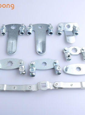 不锈钢888耳朵片 小三点背条 椭圆铛片 705锁杆连接件308 480锁片