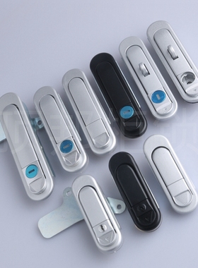 新AB301/302/303平面锁不锈钢机箱机柜带挂 网络机柜配电柜门锁