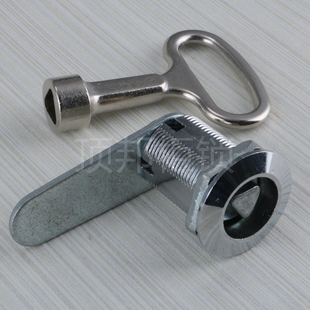 MS403-20-25三角圆柱锁 文件资料柜门锁 垃圾箱铁皮开关柜门锁