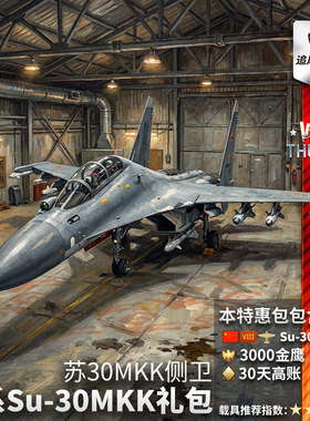 War thunder 战争雷霆 中系 Su30MKK 苏30 侧卫 礼包