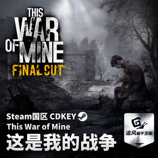 國區激活碼 正版 戰爭 War This 游戲 Steam Mine 這是我