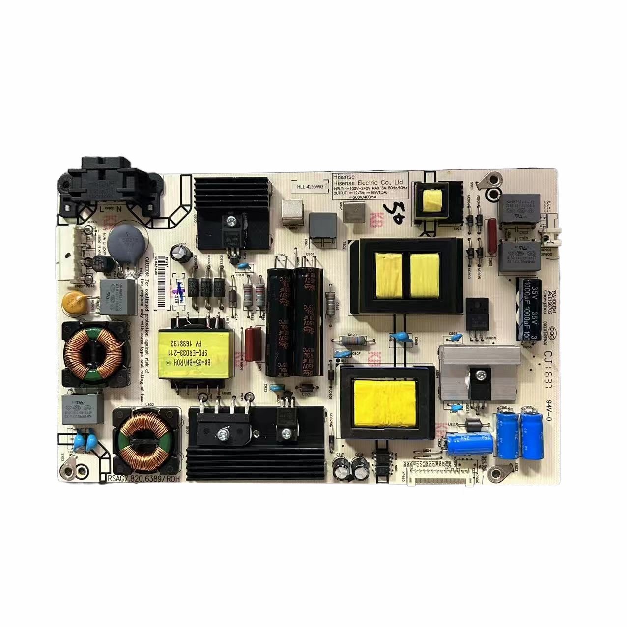 海信LED43/49K300U 48/49EC520UA 50K5500US电源板RSAG7.820.6389