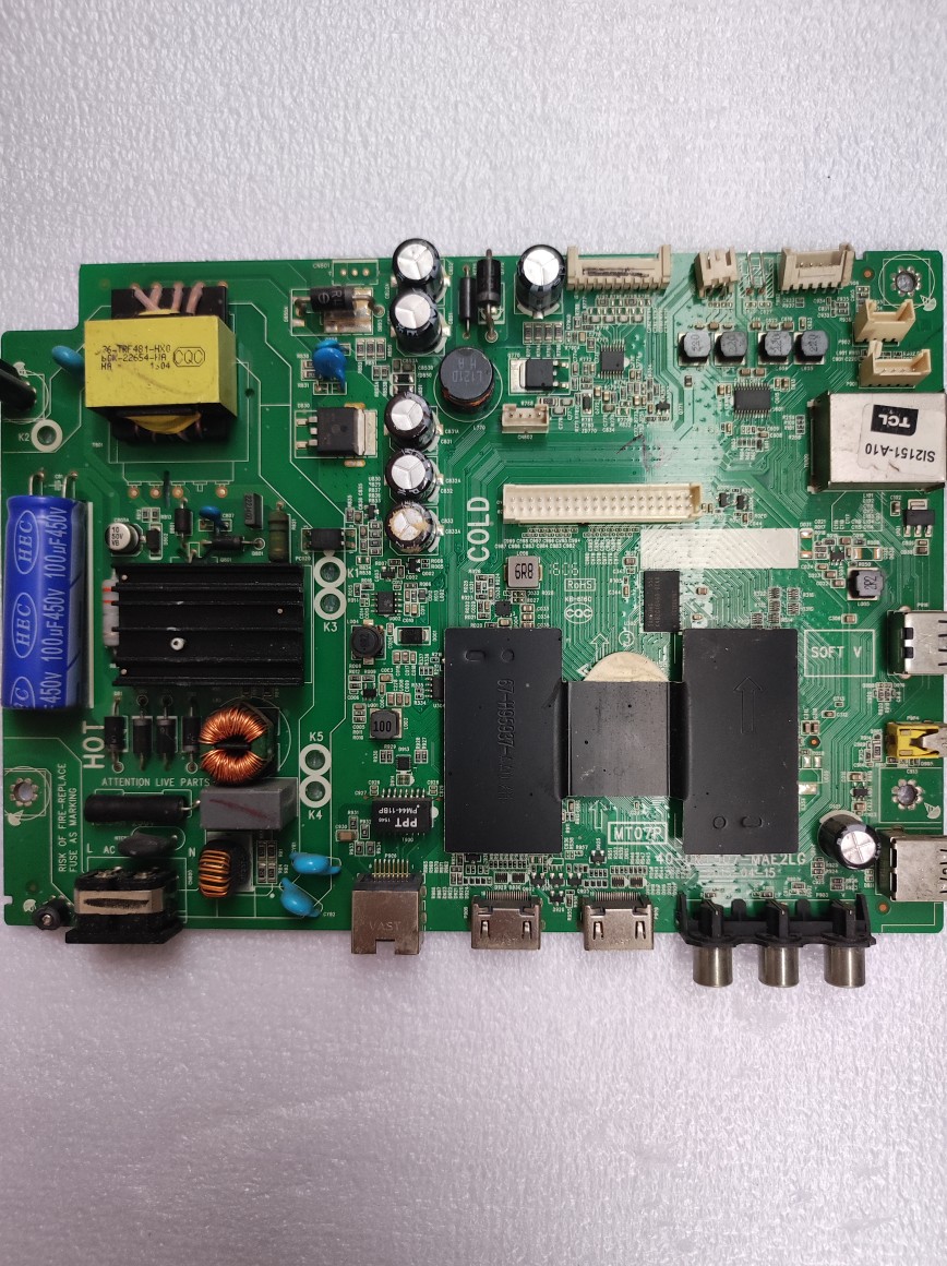 TCL L32F3800A电视主板40-OMT507MAE2LG屏线屏LVW320CSOT E228 V1
