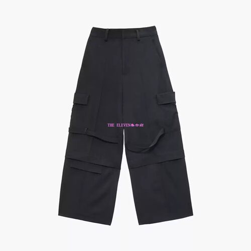 ETHOR2026年春夏新款设计师多口袋工装长裤