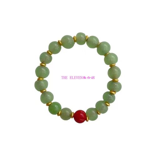 设计师SELALAGU X OITMMTIO鎏光天然黄水晶彩手串