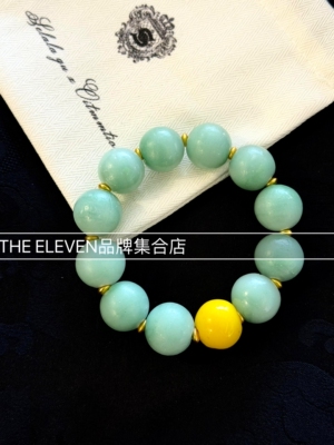 SELALAGU X OITMMTIO 鎏光天然水晶/琉璃彩手串设计师品牌