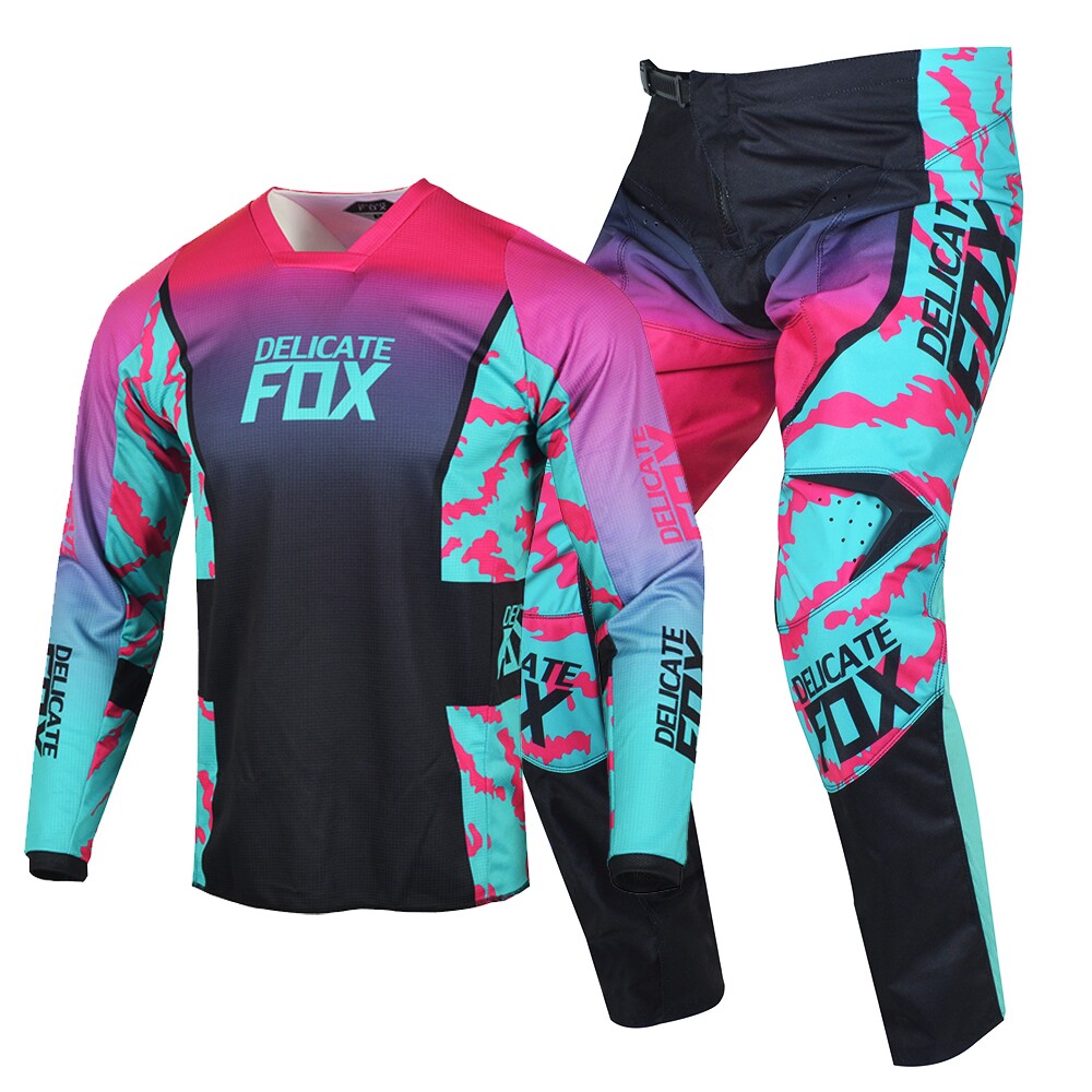 DELICATE FOX越野骑行服拉力攀爬速降山地MX DH ATV越野套装