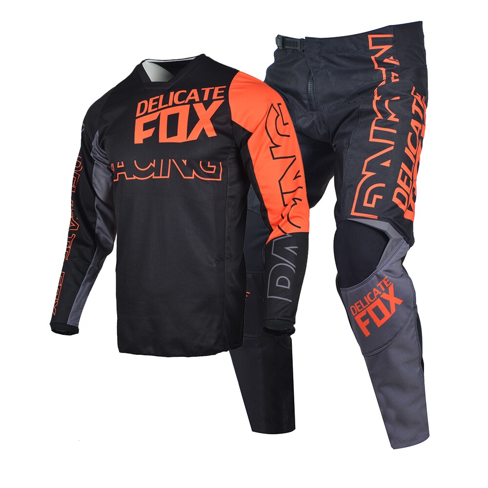 DELICATE FOX越野骑行服攀爬速降拉力山地沙滩车MX ATV越野服套装