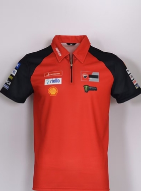 曼岛TT短袖达喀尔T恤MotoGP厂队Polo衫车队服赛车服定制速干透气