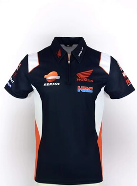 曼岛TT短袖达喀尔T恤MotoGP车队服赛WSBK车服厂队Polo衫速干透气
