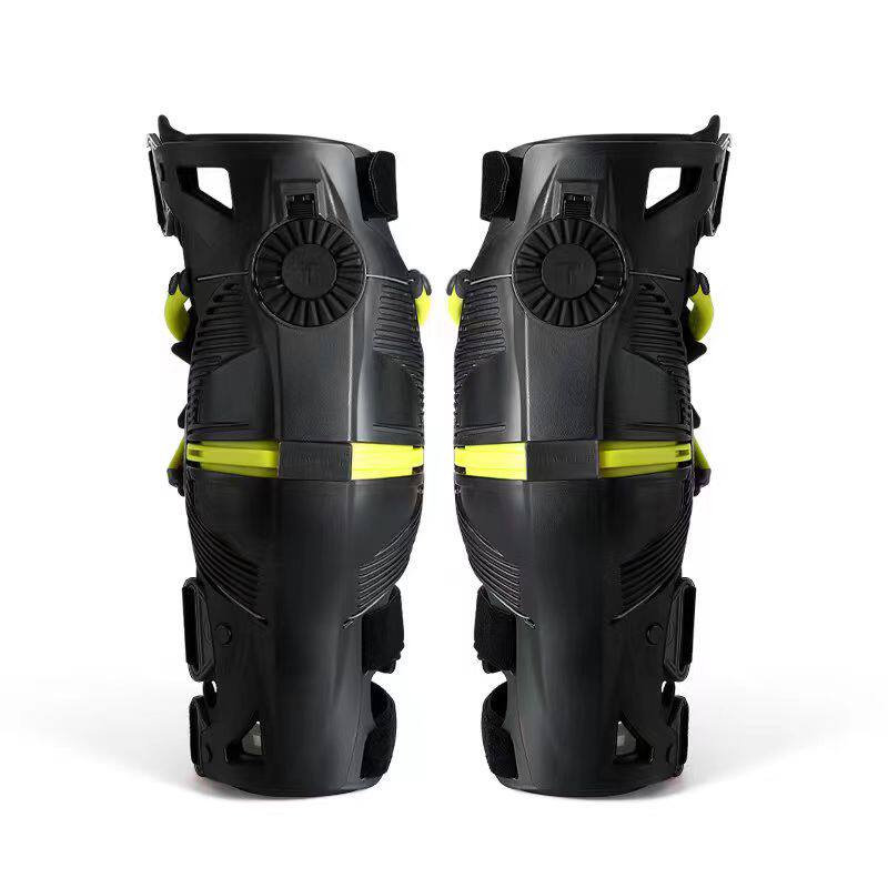 t牌机械腿越野摩托车机械腿护膝防摔耐磨机车骑行外骨骼装备护膝