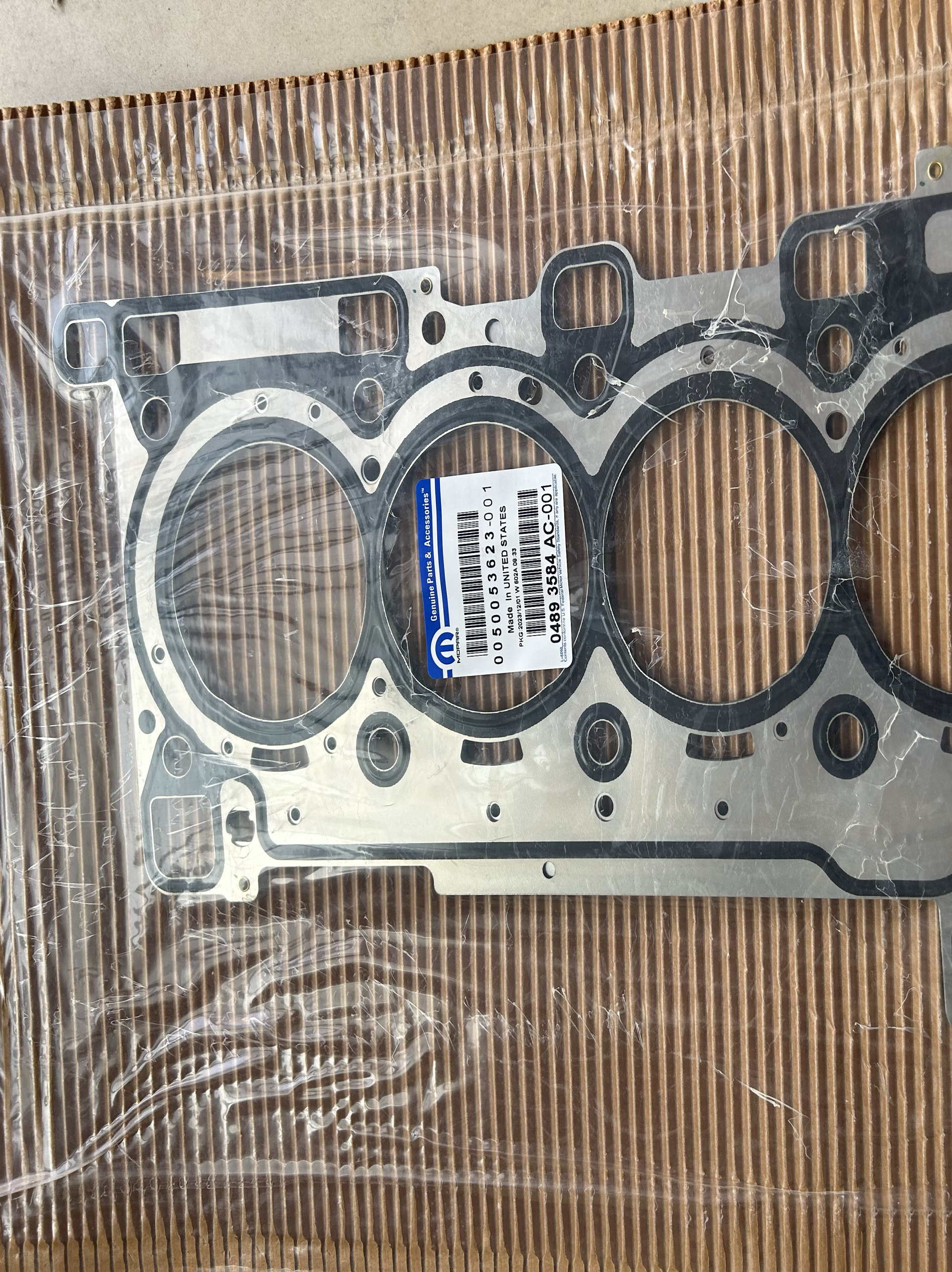 自由光2.0t牧马人2.0t指挥官发动机缸垫正品mo pai