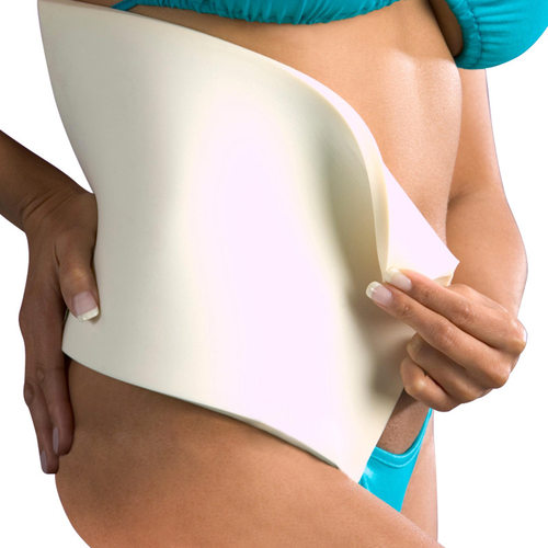 塑身腰腹带加压固定贴肤海绵板