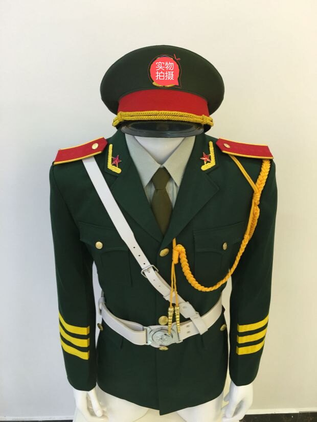 升旗仪式服装学生班仪仗队升旗手服装礼兵服军乐队服装表演出服